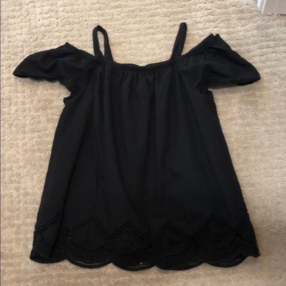 off the shoulder shirt